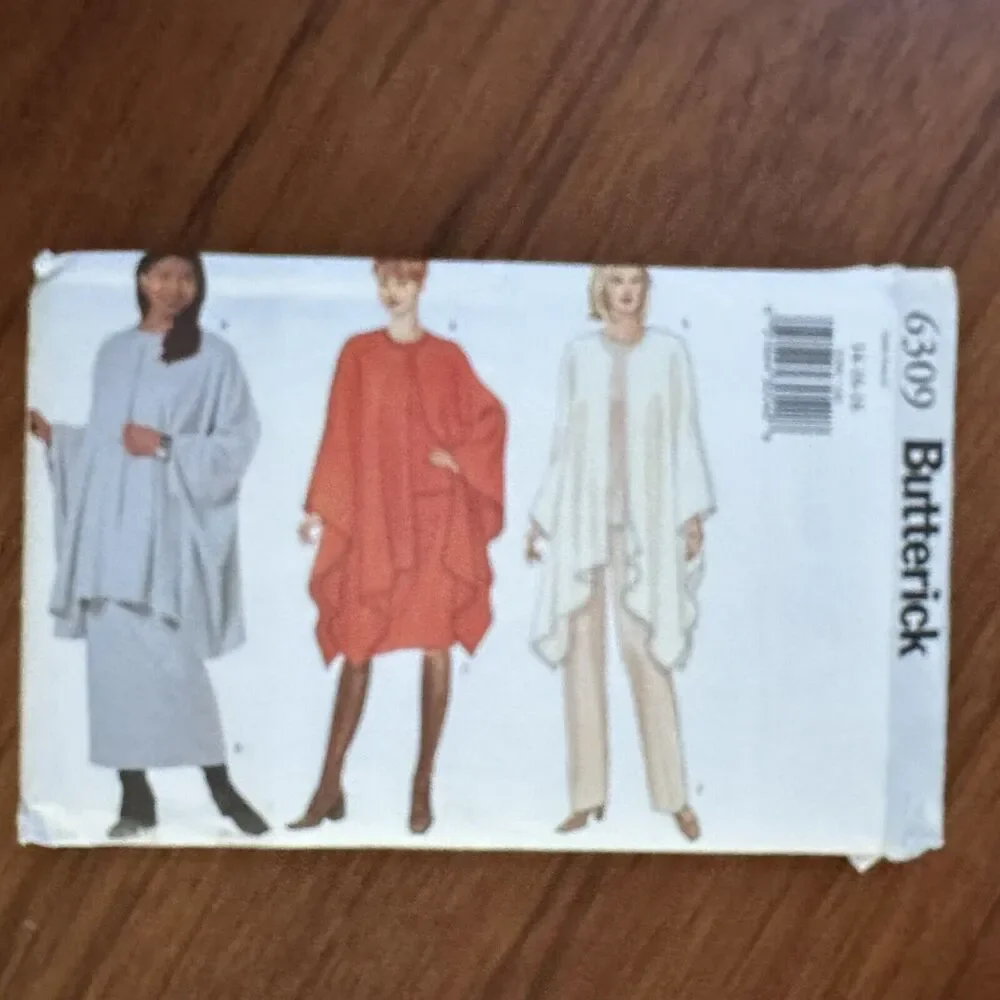 NEW Butterick Womens Sewing Pattern Uncut Tunic Skirt Pants 14, 16, 18 #6309